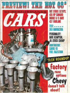 HI PERFORMANCE CARS 1967 AUG - '68 PREVIEW, 383 BARACUDA, CABS vs FUEL INJ